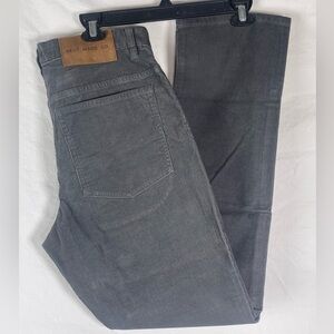 Women's-Best Made Co.-Corduroy Pants-32x32-Grey-5 Pockets